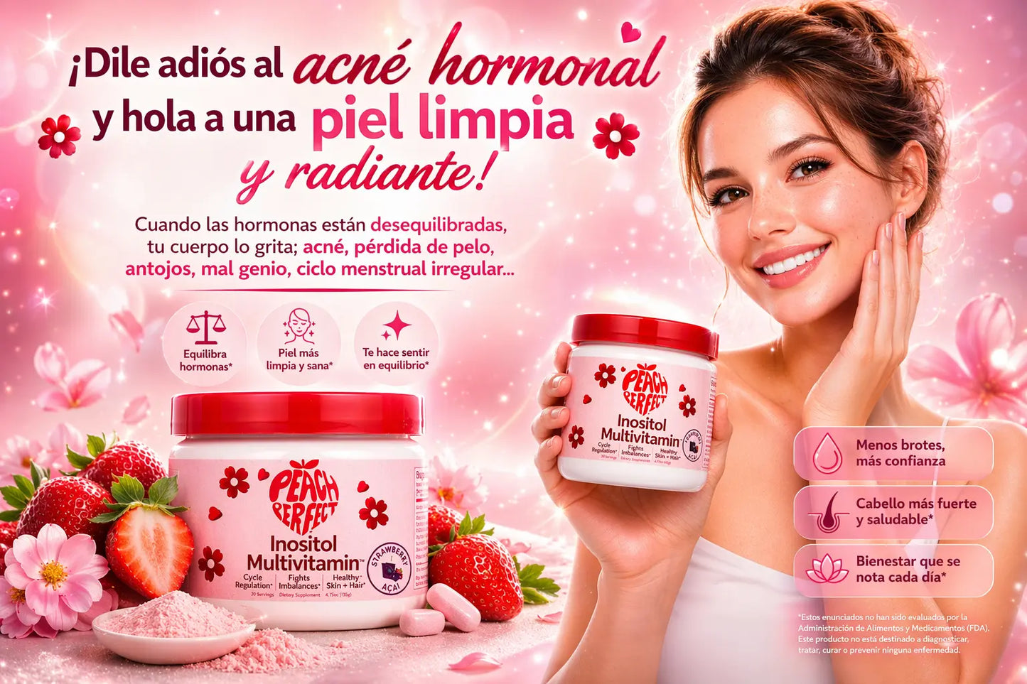 INOSITOL Controla tus hormonas y dile adiós al acné